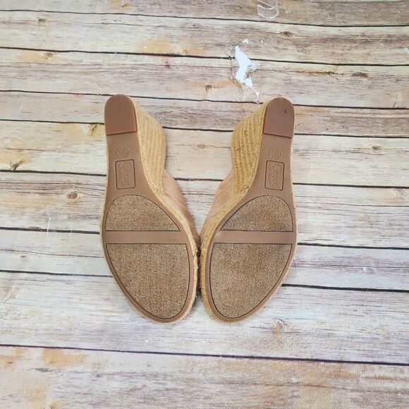 Sam Edelman by Circus Wedge Sandal Size 9.5 Tan - Picture 4 of 11